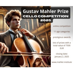 Soutěžní nahrávání pro Mahler Cello Competition 2025 / Příspěvek