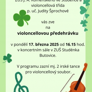 Violoncellová předehrávka / Příspěvek